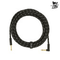 Fender Deluxe Series Cable Angle 5,5m Black Tweed