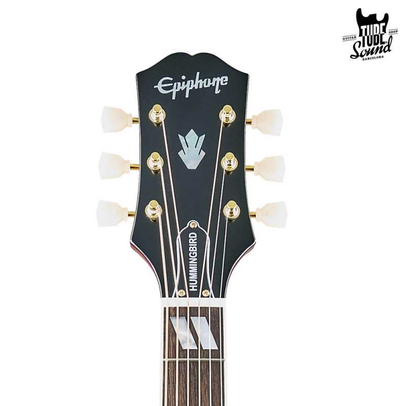 Epiphone Hummingbird Aged Cherry Sunburst Gloss