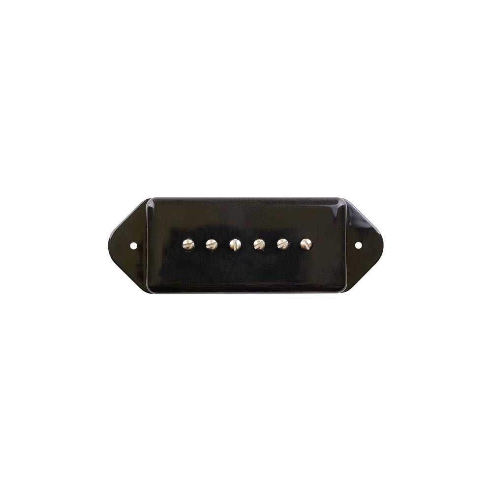 Lollar P-90 50's Wind Dog Ear Bridge Tall Black