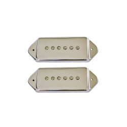 Lollar P-90 Dog Ear Casino Set Chrome