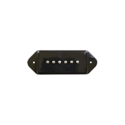 Lollar P-90 Dog Ear Bridge Tall Black