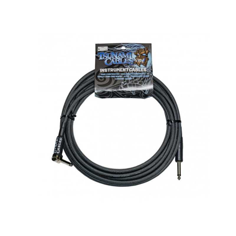 Tsunami Cables G20-RSCA Right Angle 6m Carbon