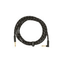 Fender Deluxe Series Cable Angle 3m Black Tweed
