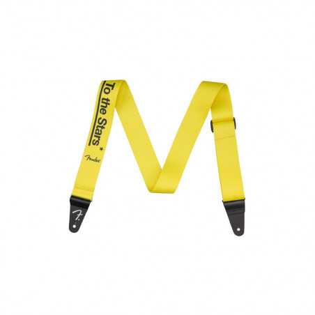 Fender 2" Tom DeLonge To The Stars Graffiti Yellow Strap