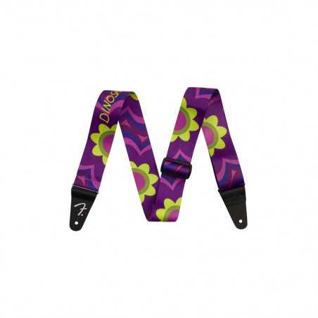 Fender 2" J Mascis Magenta Flower Strap