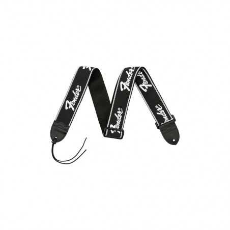 Fender Running Logo Strap Black