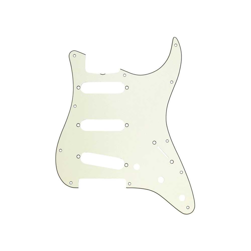 Fender Strat Pickguard 62 Vintage Style 11 Hole Mint Green
