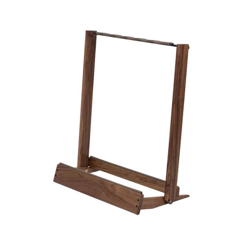 String Swing CC34 Slide Loading Inline 6 Guitar Rack Black Walnut