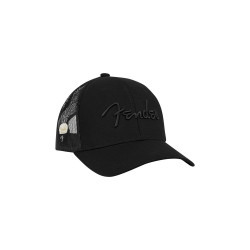 Fender Snap Back Pick Holder Hat Black