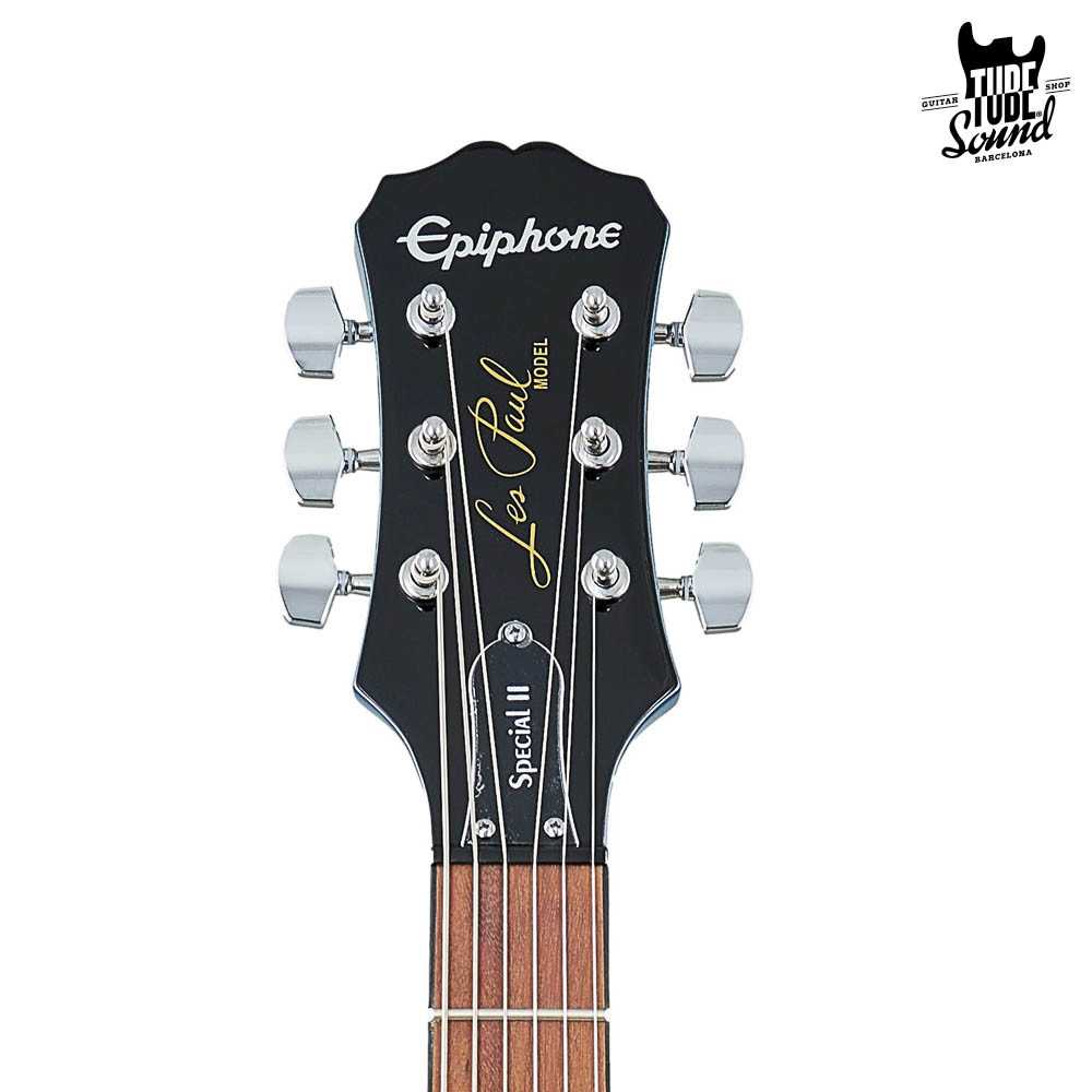 Epiphone Ltd. Ed. Les Paul Special II Plus Top Trans Blue