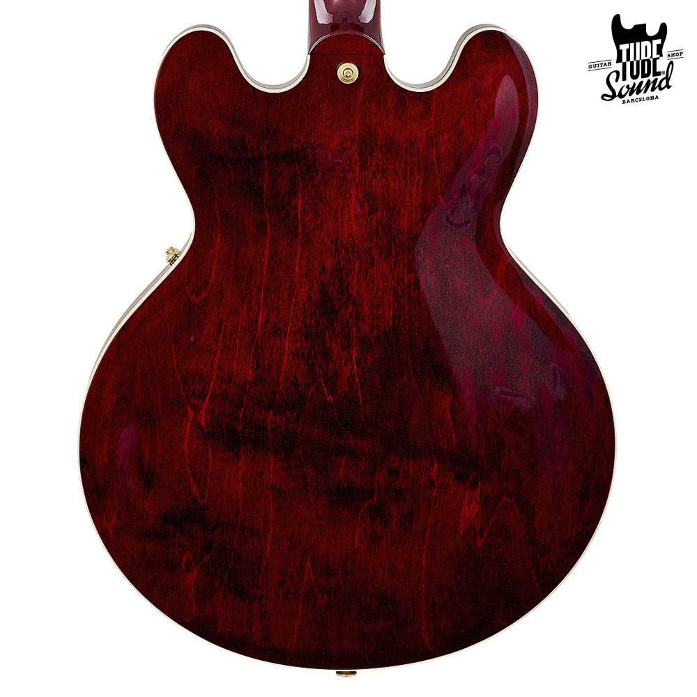 Gibson ES-345 Gold Hardware Wine Red