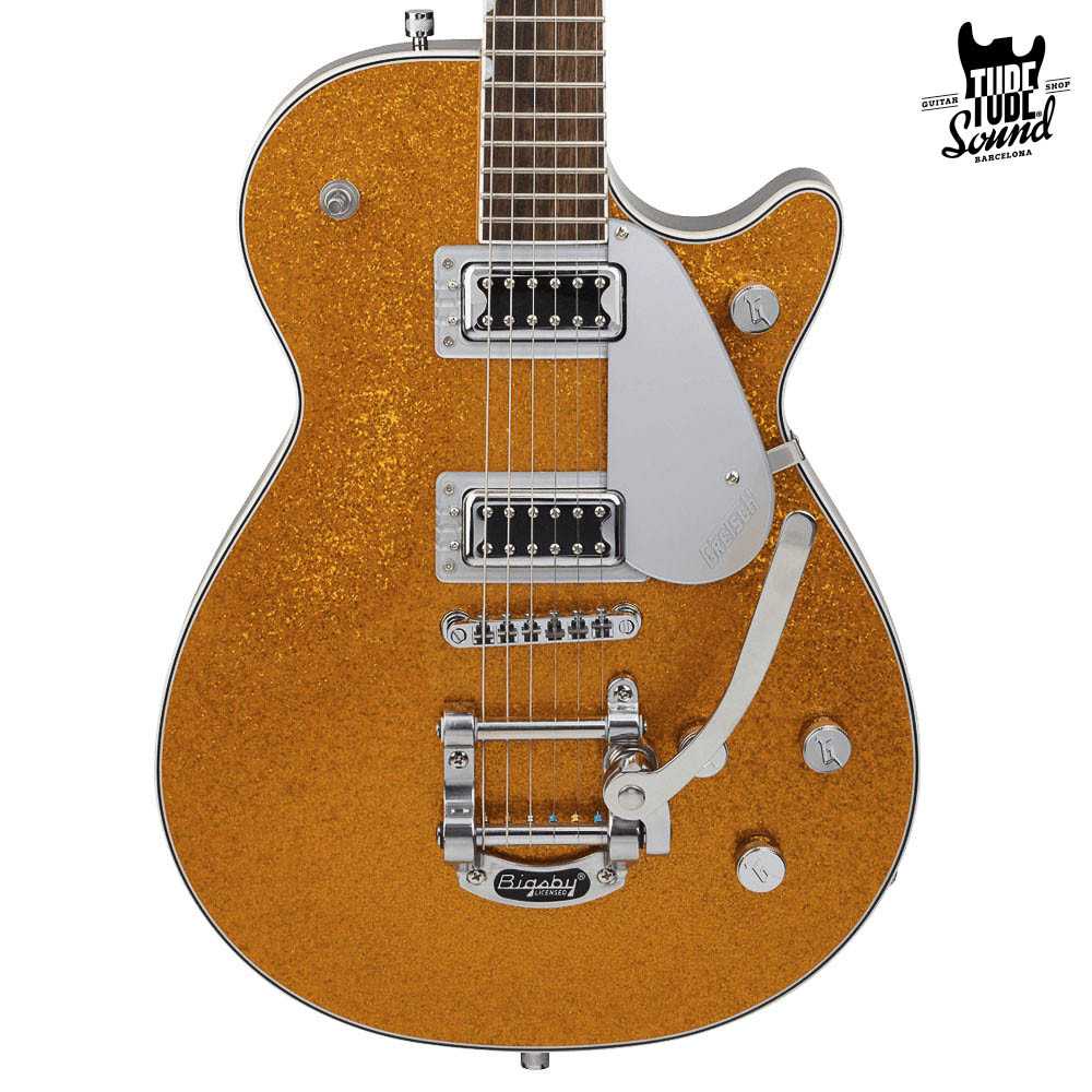 Gretsch G5230T Electromatic Sparkle Jet FT Bigsby Gold Sparkle