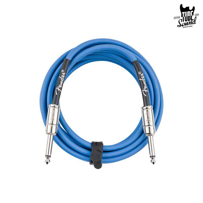 Fender Contour Series Cable Straight 3m Lake Placid Blue