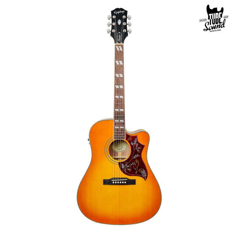 Epiphone Hummingbird Studio EC Heritage Cherry Sunburst