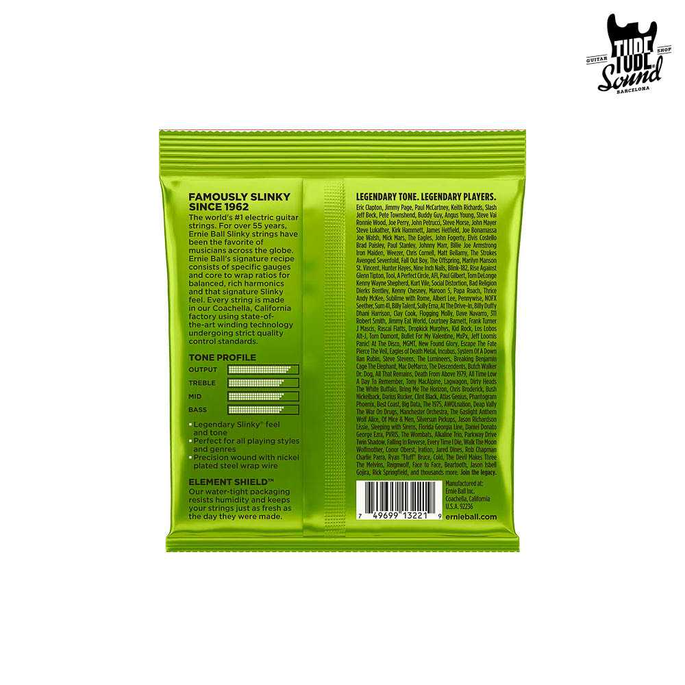 Ernie Ball 3221 Regular Slinky Nickel Wound Electric 10-46 Tripack