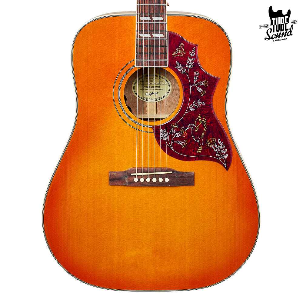 Epiphone Hummingbird Studio Heritage Cherry Sunburst