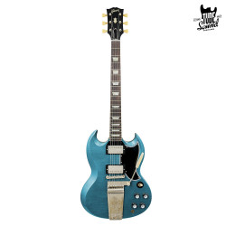 Gibson Custom SG Standard 1964 Reissue Maestro Murphy Lab Ultra Light Aged Pelham Blue