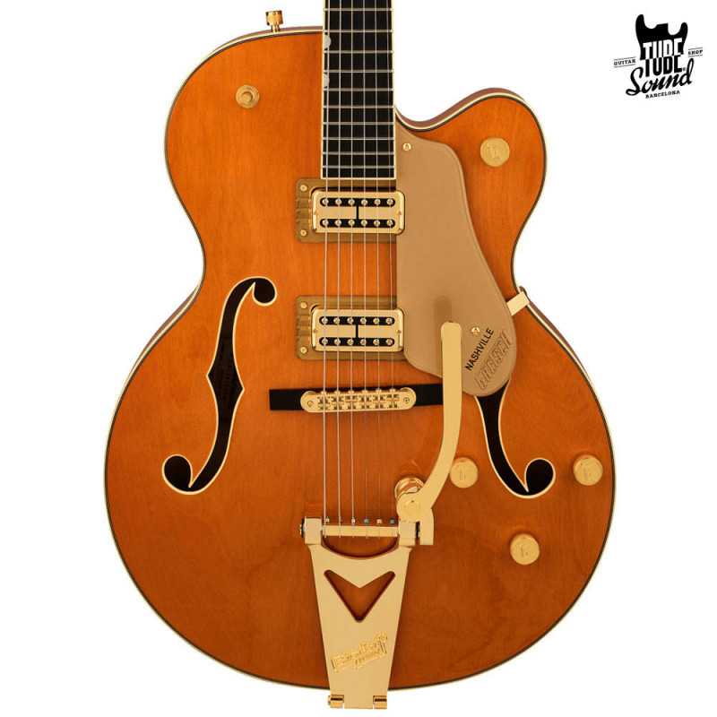 Gretsch Synchromatic Collection Nashville Bigsby Orange Stain