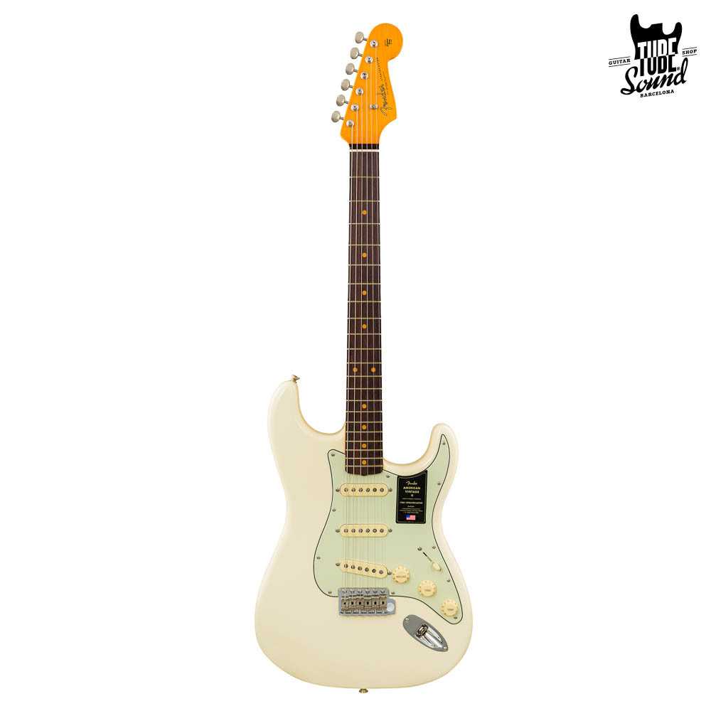 Fender Stratocaster American Vintage II 1961 RW Olympic White