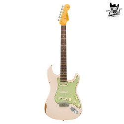 Fender Custom Shop Stratocaster Late 62 RW Relic CC Hardware Super Faded Aged Shell Pink