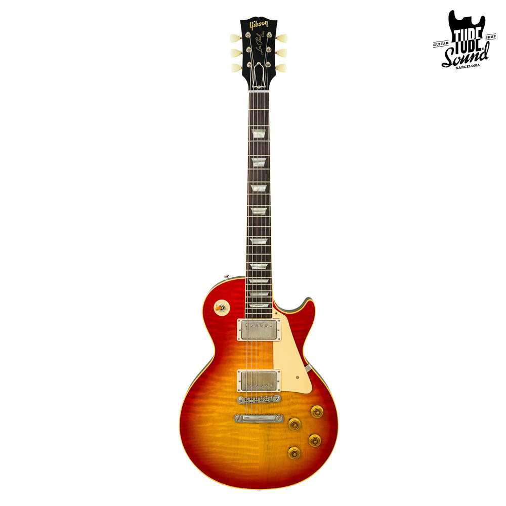 Gibson Custom Les Paul Standard 1959 Reissue VOS Washed Cherry Sunburst