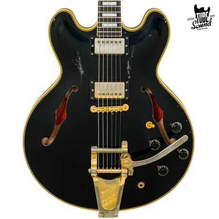 Gibson Custom ES-355 Keith Richards 1960 Collector's Edition Signed Label Ebony