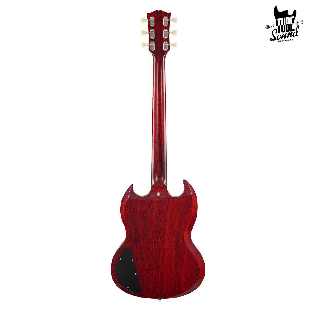Gibson Custom Les Paul SG Standard 1961 Reissue Stop-Bar VOS Cherry Red