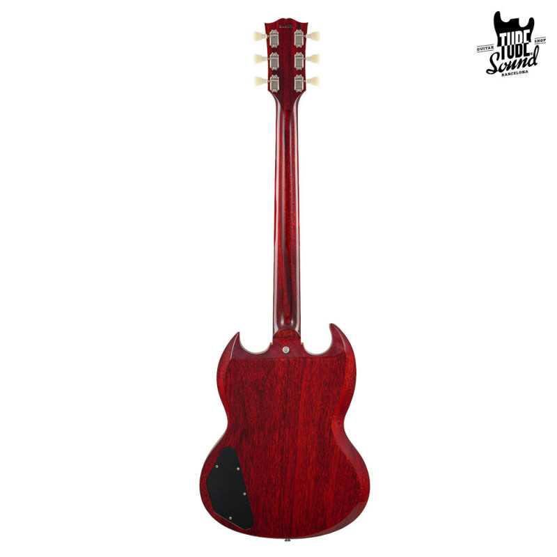 Gibson Custom Les Paul SG Standard 1961 Reissue Stop-Bar VOS Cherry Red