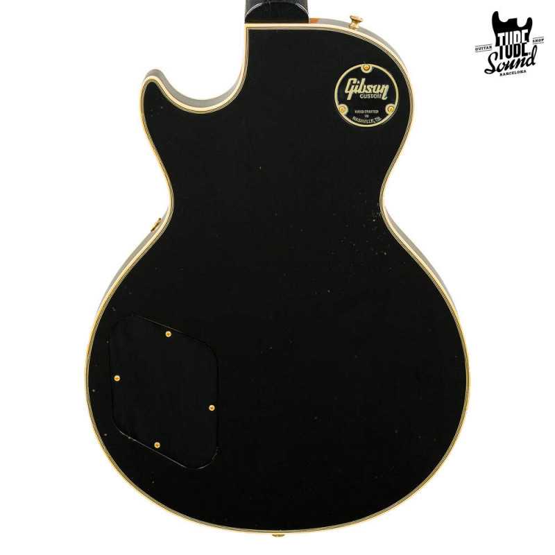 Gibson Custom Les Paul Custom 1957 Reissue 3-Pickup Bigsby Murphy Lab Light Aged Ebony