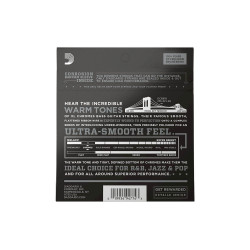 D'Addario ECB81S Chromes Bass Short Scale Regular Light 45-100