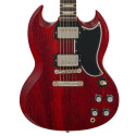 Gibson Custom Les Paul SG Standard 1961 Reissue Stop-Bar VOS Cherry Red