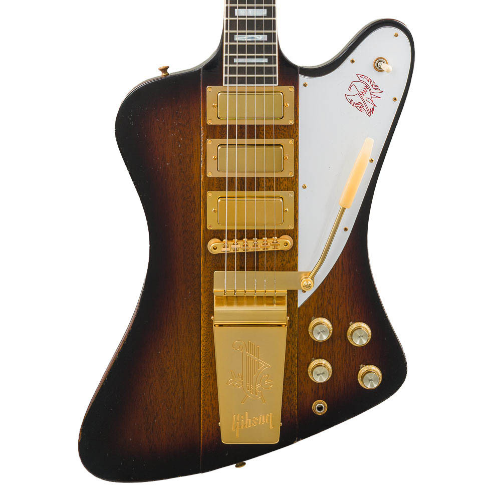Gibson Custom Firebird VII 1963 Long Maestro Light Aged Vintage Sunburst