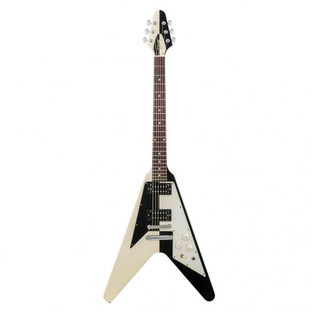 Gibson Custom Flying V Michael Schenker 1971 Collector's Edition Black White