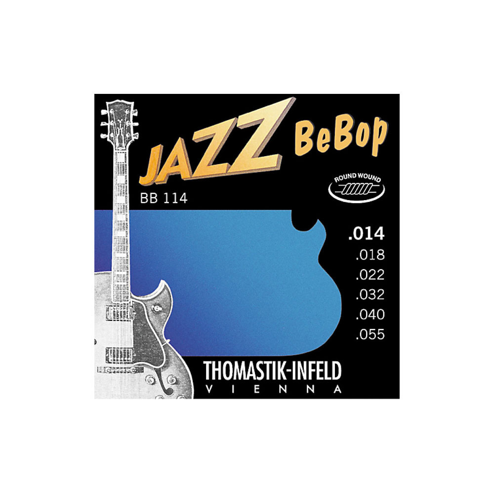 Thomastik-Infeld BB114 Jazz BeBop Round Wound Electric 14-55