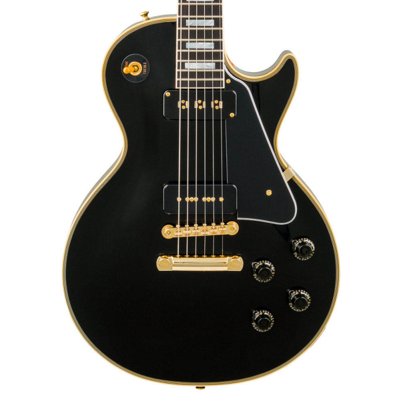 Gibson Custom Les Paul Custom 1954 Reissue Staple Pickup VOS Ebony