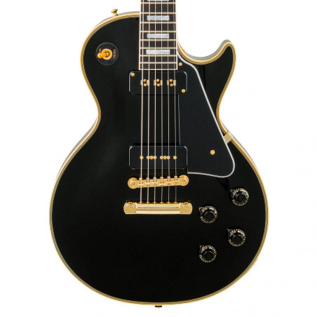 Gibson Custom Les Paul Custom 1954 Reissue Staple Pickup VOS Ebony