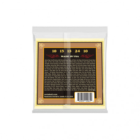 Ernie Ball 2061 Earthwood 80-20 Bronze 5 String Banjo Frailing 10-10
