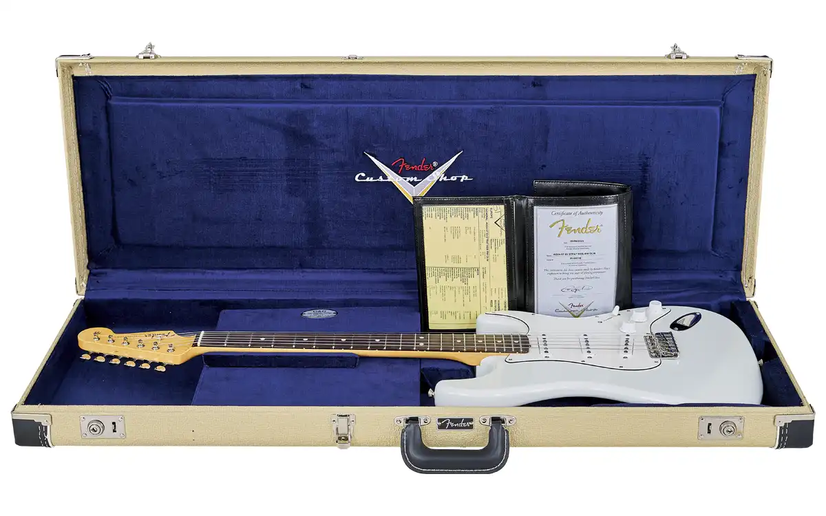 Fender Custom Shop Custom Order Stratocaster 63 RW NOS Olympic White
