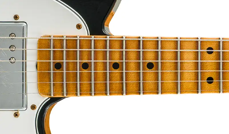 Mástil y Diapasón Quartersawn