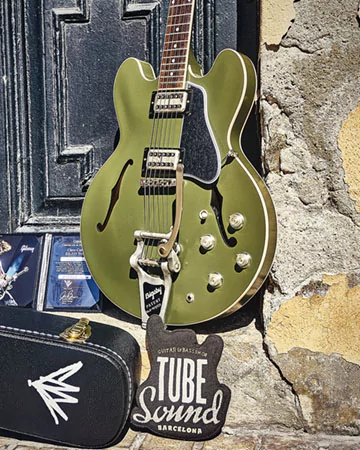 Gibson ES-335 Chris Cornell Tribute Olive Drab Green
