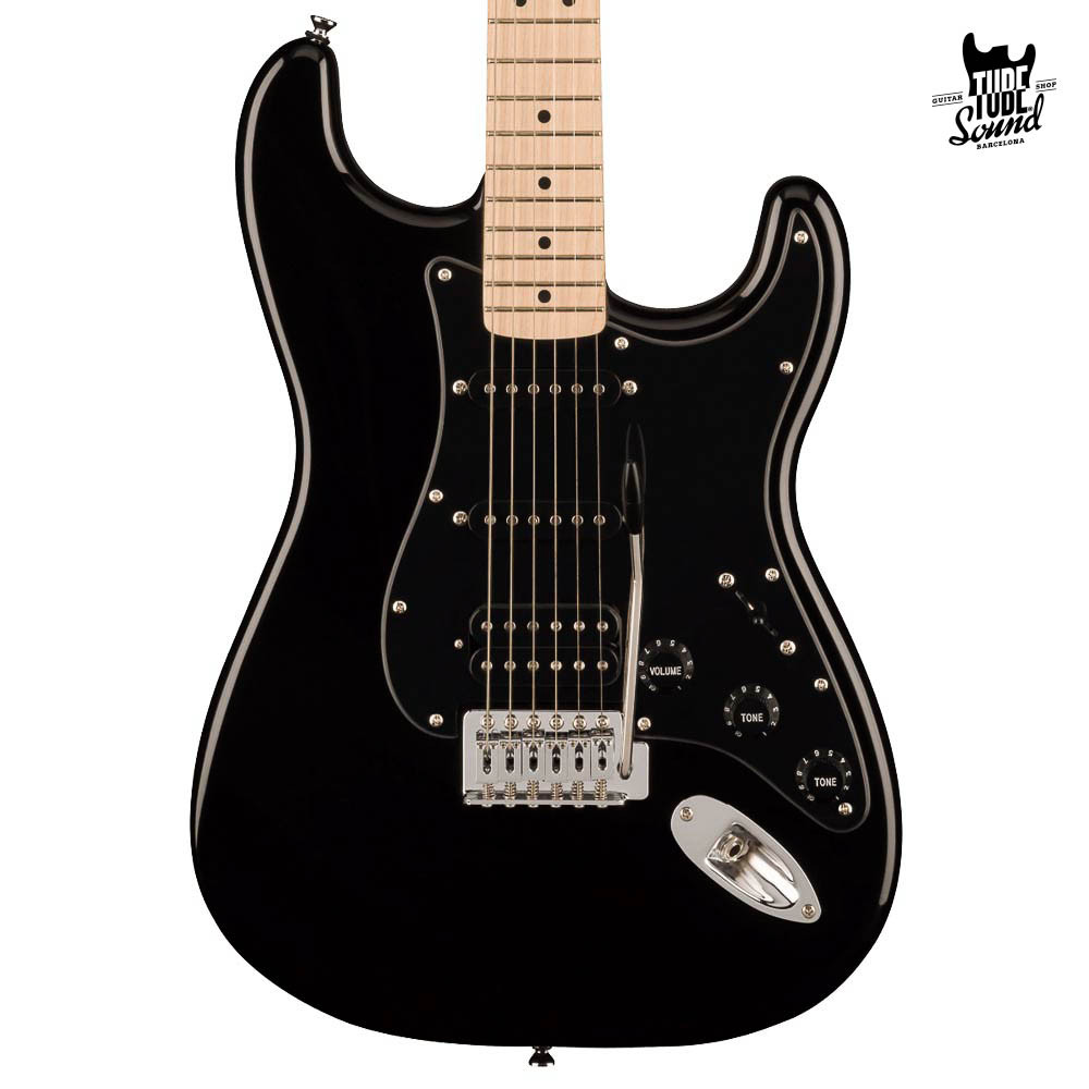 Squier Stratocaster Sonic HSS MN Black - Tube Sound Barcelona
