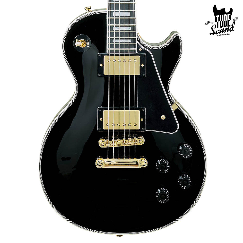 Epiphone IGC Les Paul Custom Ebony - Tube Sound Barcelona